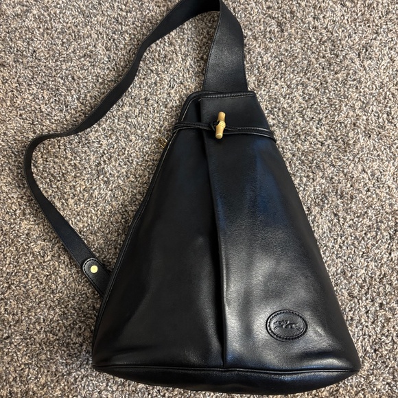 Vintage Longchamp Sling Roseau Bag - Picture 1 of 8